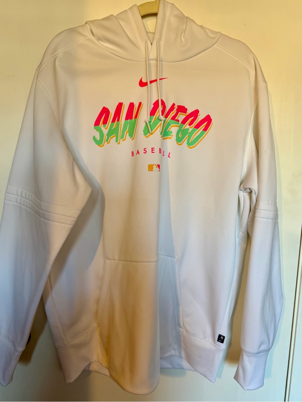 Padres San Diego City Connect Hooded athletic jacket